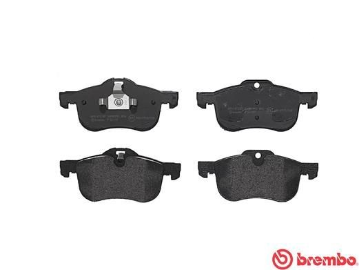 Комплект тормозных колодок, диско P52017 BREMBO