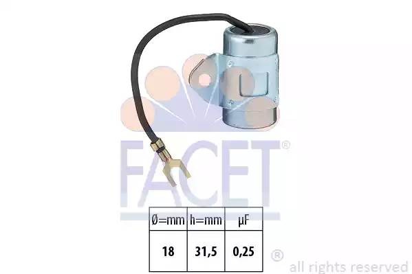 Конденсатор, система зажигания 00392 FACET