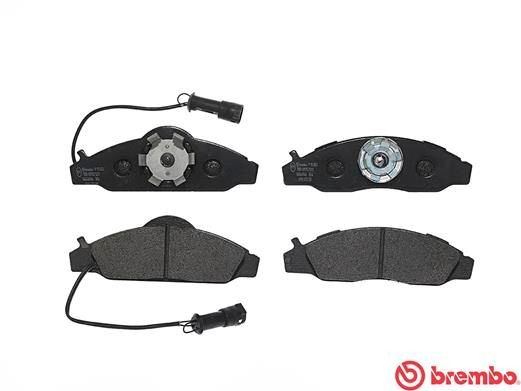 Комплект тормозных колодок, диско P15003 BREMBO