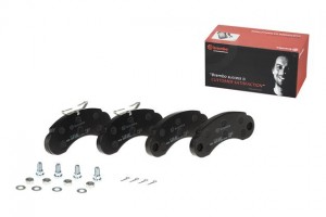 Комплект тормозных колодок, диско P50021 BREMBO