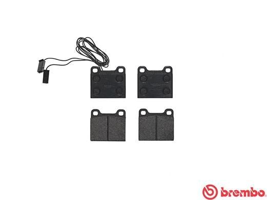 Комплект тормозных колодок, диско P23012 BREMBO