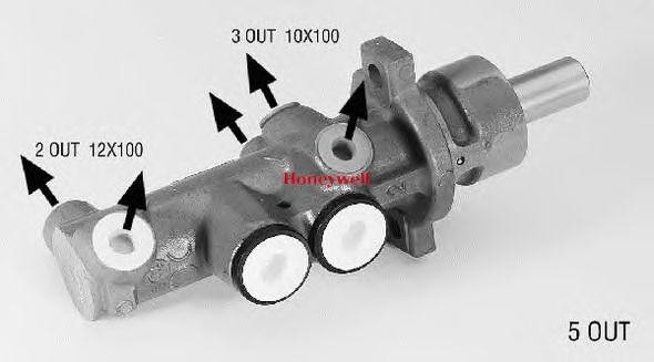 Главный тормозной цилиндр 132538B BENDIX JURID