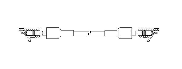 Провод зажигания 77153 BREMI
