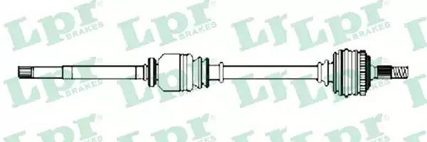Приводной вал DS21087 LPR
