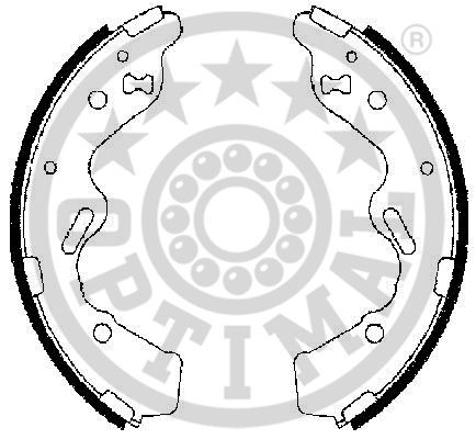 Комплект тормозных колодок BB-7282 OPTIMAL