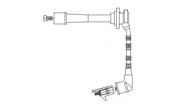 Провод зажигания 3A57J78 BREMI