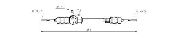 Рулевой механизм FI4050 GENERAL RICAMBI