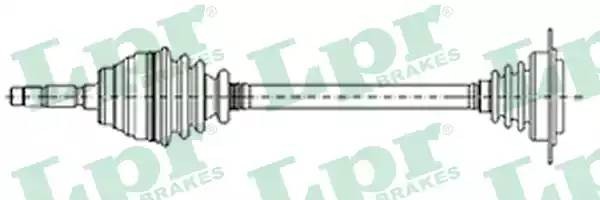 Приводной вал DS51068 LPR
