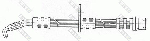Тормозной шланг 9004411 GIRLING