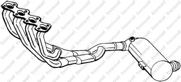 Катализатор 099-487 BOSAL