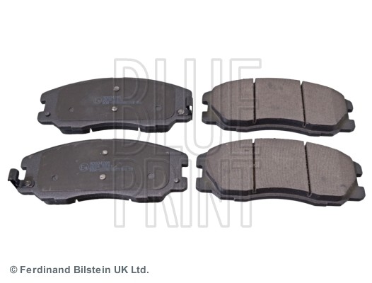 Комплект тормозных колодок, диско ADG04285 BLUE PRINT