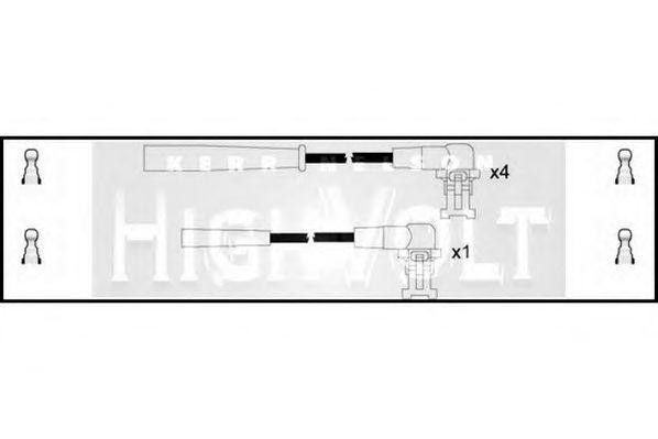 Ккомплект проводов зажигания OEF095 STANDARD