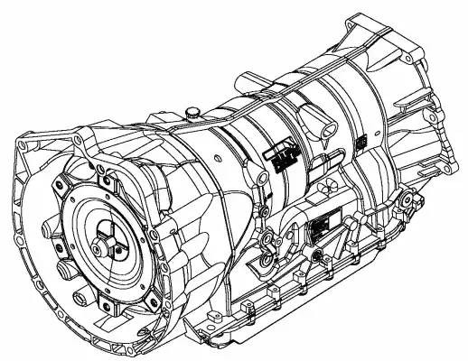 Автоматическая коробка передач 1071052067 ZF