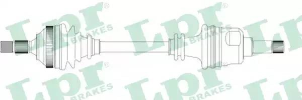 Приводной вал DS16135 LPR