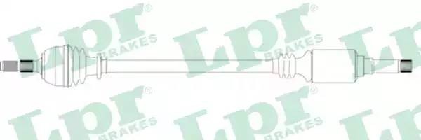 Приводной вал DS16109 LPR