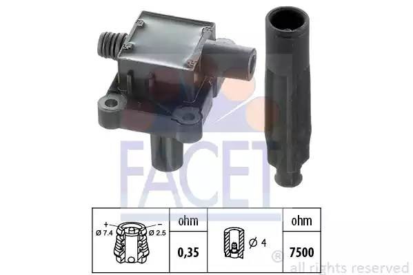 Катушка зажигания 9.6216K FACET