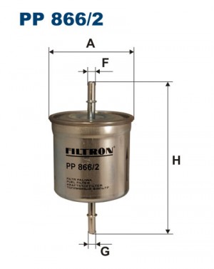 Фильтр топливный PP866/2 FILTRON