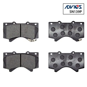 Колодки тормозные дисковые SN139P ADVICS