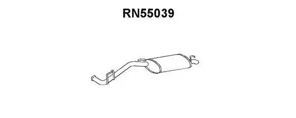 Глушитель выхлопных газов конечный RN55039 VENEPORTE