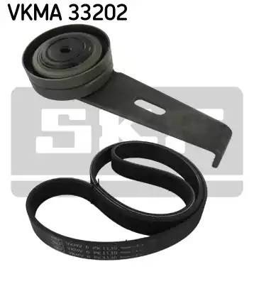 Поликлиновой ременный комплект VKMA 33202 SKF