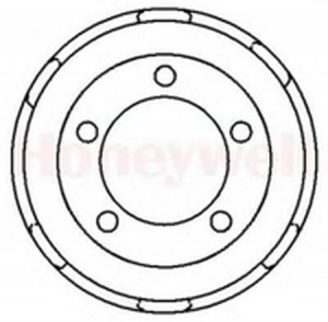Тормозной барабан 329258B BENDIX JURID