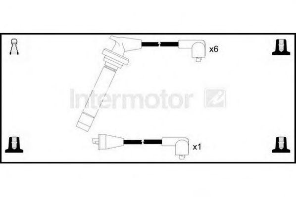 Ккомплект проводов зажигания 73063 STANDARD