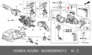 Деталь 06350SWWG12 HONDA