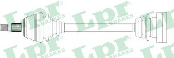 Приводной вал DS51016 LPR