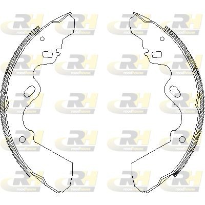 Комплект тормозных колодок 433700 ROADHOUSE