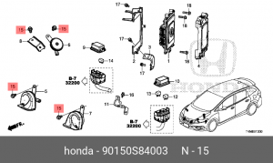 Деталь 90150S84003 HONDA