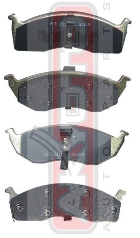 Колодки тормозные дисковые AKD-0110 AKYOTO
