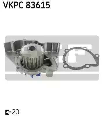 Водяной насос VKPC83615 SKF
