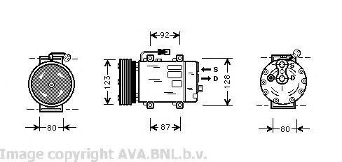 Компрессор, кондиционер VOK029 AVA