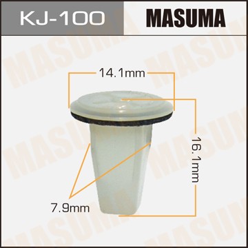 Клипса крепежная KJ100 MASUMA