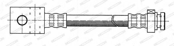 Тормозной шланг FHY2429 FERODO