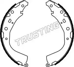 Комплект тормозных колодок, стояночная тормозная система 115.319 TRUSTING