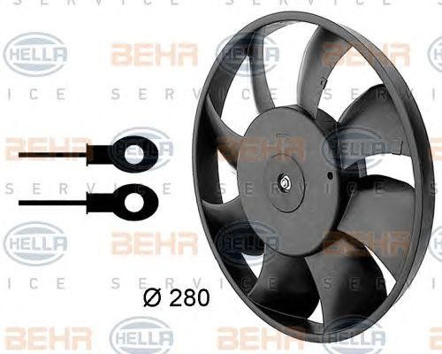 Вентилятор, охлаждение двигателя 8EW 009 144-331 HELLA