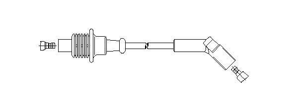 Провод зажигания 6A7590 BREMI