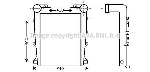 Интеркулер RE4033 AVA