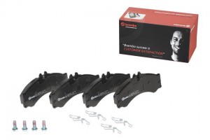 Комплект тормозных колодок, диско P50028 BREMBO
