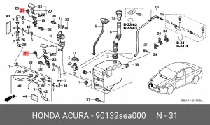 Деталь 90132SEA000 HONDA