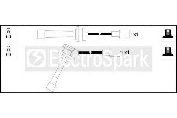 Ккомплект проводов зажигания OEK356 STANDARD