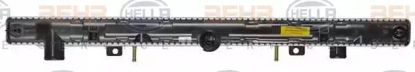 Радиатор, охлаждение двигател 8MK 376 724-671 HELLA