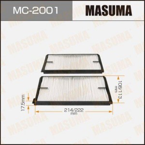 Фильтр салона MC-2001 MASUMA