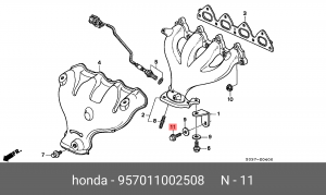Деталь 957011002508 HONDA