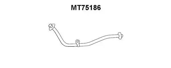 Выпускной трубопровод MT75186 VENEPORTE