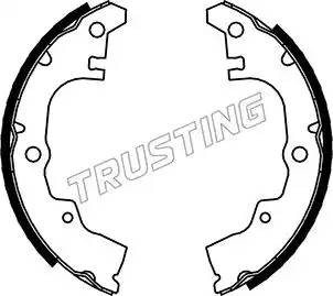 Комплект тормозных колодок 026.336 TRUSTING