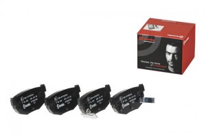Комплект тормозных колодок, диско P56010 BREMBO