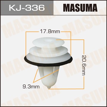 Клипса крепежная KJ336 MASUMA