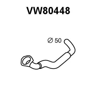 Выпускной трубопровод VW80448 VENEPORTE